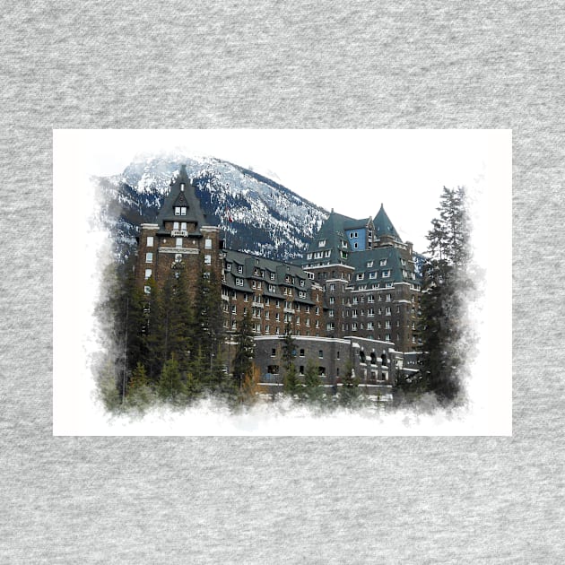 Castle in the Mountains - Banff Alberta Canada by Highseller